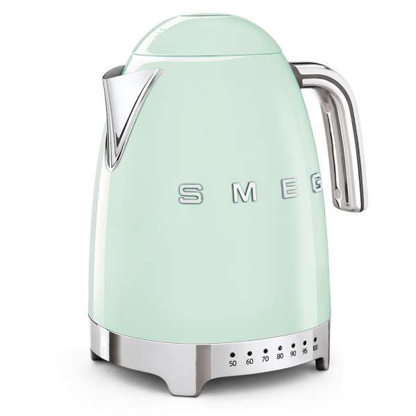 Electric kettle SMEG KLF04PGEU, 2400 W, 1.7 L, Pastel green