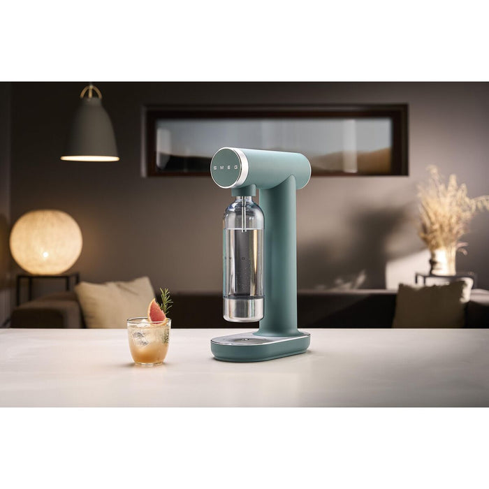 SMEG SKC01EGM Soda Machine, 1 L, Emerald Green