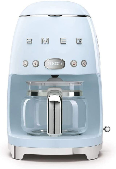 Coffee machine SMEG 50'S STYLE DCF02PBEU BLUE, TIMER, 1050.00 W