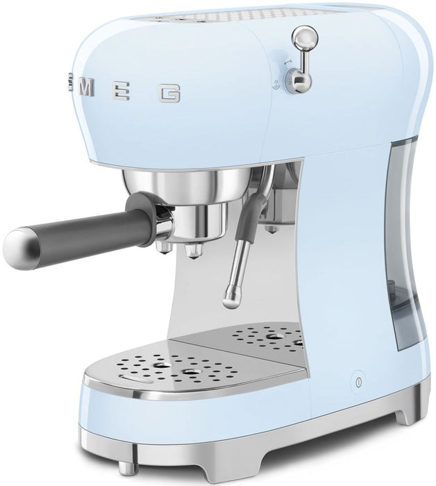 Coffee machine SMEG ECF02PBEU, Pastel blue