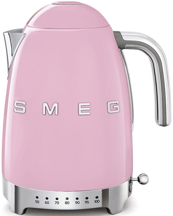 Electric kettle SMEG KLF04PKEU, 2400 W, 1.7 L, Pink
