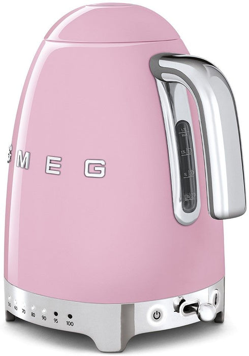 Electric kettle SMEG KLF04PKEU, 2400 W, 1.7 L, Pink