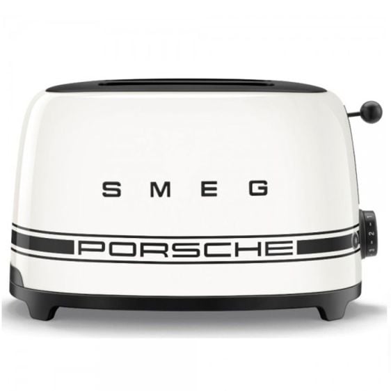 Toaster SMEG TSF01PCWEU, 2 slices, 950 W, Porsche Carrara White