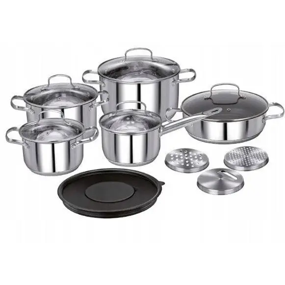 Smile 14-piece cookware set MGK-22 with cutting board set - Non-electric pots / pansAGD-GAR<<<Home Appliance