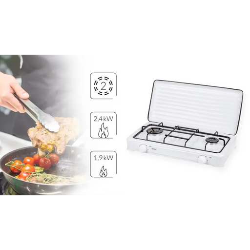 Smile KN-02/1K 2-burner gas cooker - CookersAGD-KTU<<<Home Appliance - ProductsAGD<<<ActionPL