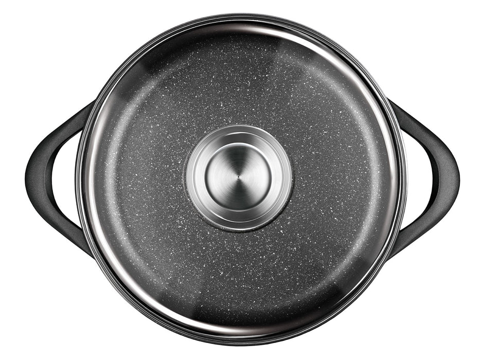Smile MGK-17 soup pot Black Aluminium