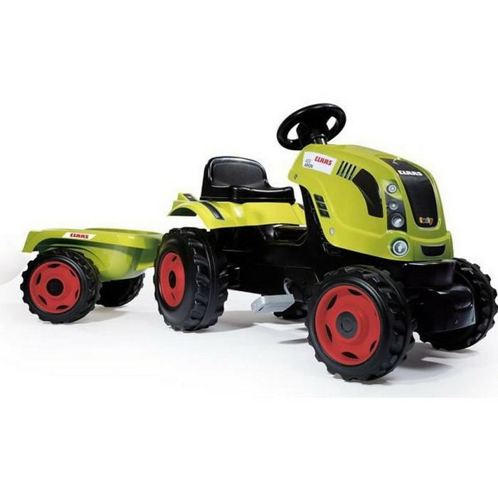 Pedal Tractor Smoby Claas Pedal Ride on Tractor Yellow