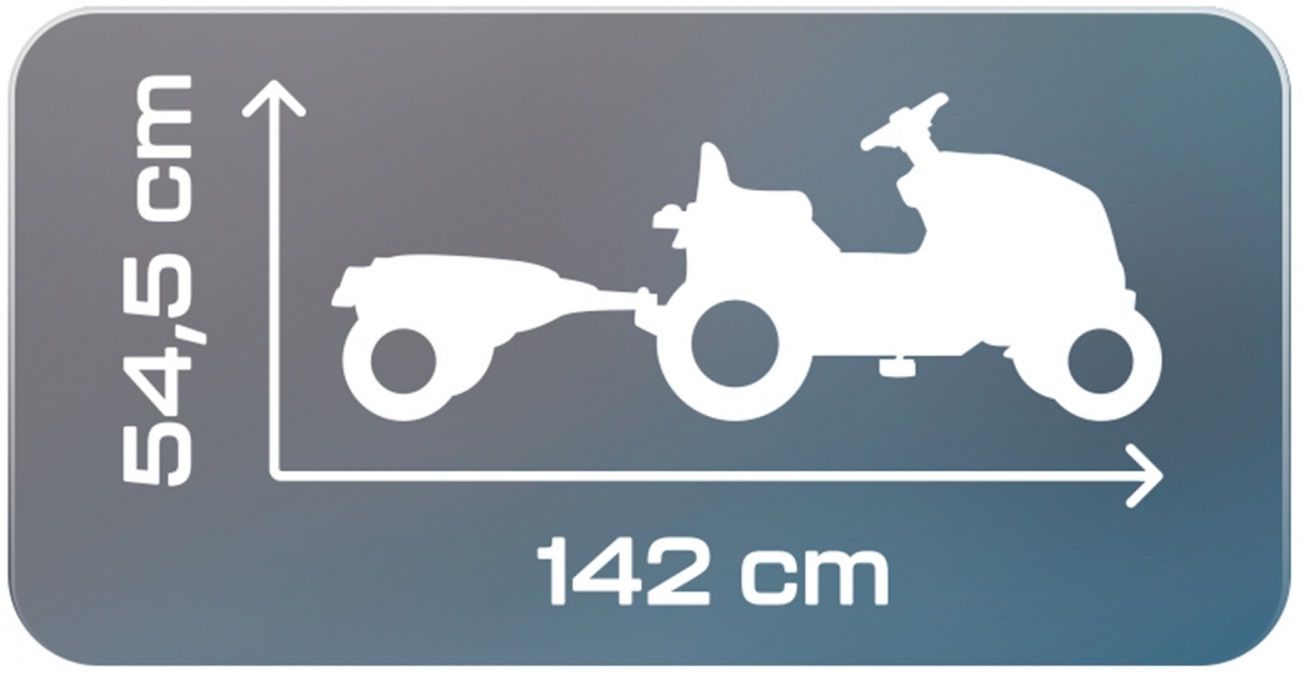 Tricycle Smoby Tractor Trailer