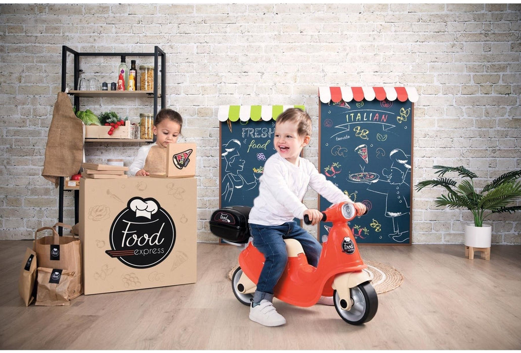 Children's Bike Smoby Food Express Scooter Carrier  Without pedals Motorcycle