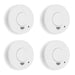 Smoke Detector Smartwares 10.100.41 (4 Units) - Сигурност Удома<<<Дом Градина<<<BigBuy&&&Системи за