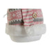 Snow Doll DKD Home Decor White Brown Pink 30 x 16 x 33 cm (2 Units) - Коледни украси<<<Декорация и Осветление<<<Дом
