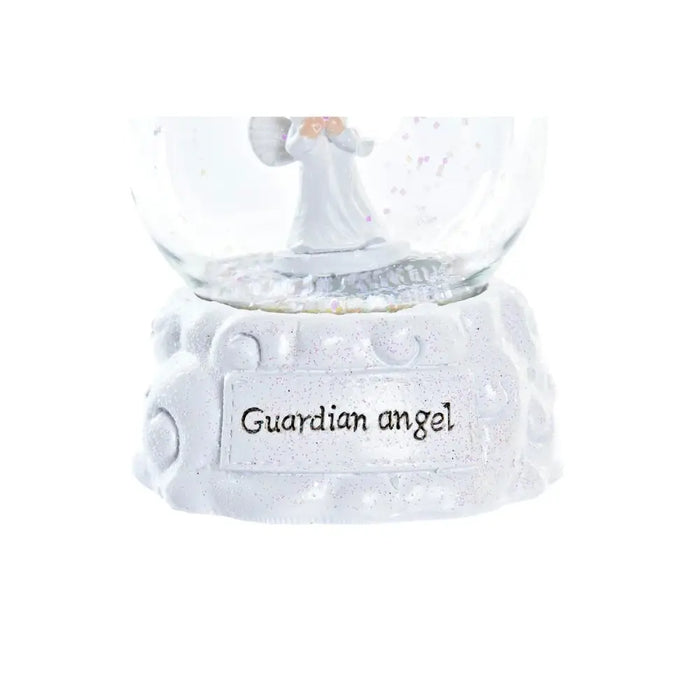 Snowball DKD Home Decor White 6,5 x 6,5 x 8,5 cm (2 Units) - Декорация и Осветление<<<Дом Градина<<<BigBuy&&&Коледни