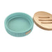 Soap dish DKD Home Decor 11 x 11 x 2,5 cm Cement Green - Баня<<<Дом Градина<<<BigBuy&&&Аксесоари и