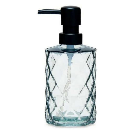 Soap Dispenser Berilo Black Crystal Plastic Diamond 360 ml 410 ml 9 x 18 x 7 cm (12 Units) - Баня<<<Дом