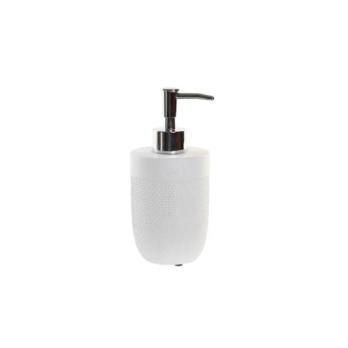 Soap Dispenser DKD Home Decor Cement White polypropylene - Баня<<<Дом Градина<<<BigBuy&&&Аксесоари и