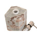 Soap Dispenser Home ESPRIT White Brown Marble Modern 7,5 x 7,5 x 18 cm - Баня<<<Дом Градина<<<BigBuy&&&Аксесоари и