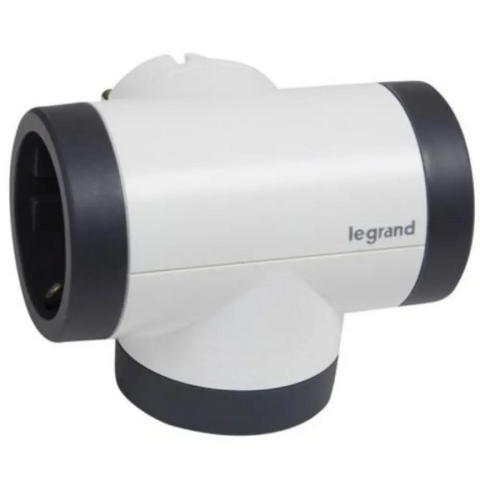 Socket adapter Legrand 694522 schuko 2x white - Адаптери<<<Аксесоари за