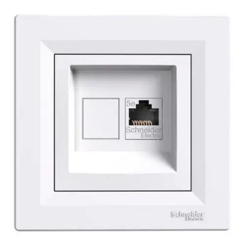 SOCKET COMPUTER RJ45 CAT 5E SCHNEIDER Asfora - Ключове и контакти<<<Електроматериали<<<Строителни