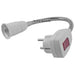 SOCKET E27 + PLUG AND SWITCH IP20 VIVALUX STECKER - Настолни лампи<<<Вътрешно осветление<<<Мебели и