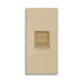SOCKET RJ45 1/2 MODULE MECHANISM GOLD LUXON - Ключове и контакти<<<Електроматериали<<<Praktiker&&&Ключове и