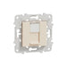 SOCKET RJ45 2 MODULE IVORY SCHNEIDER UNICA (NU541144) - Ключове и контакти<<<Електроматериали<<<Praktiker&&&Ключове и