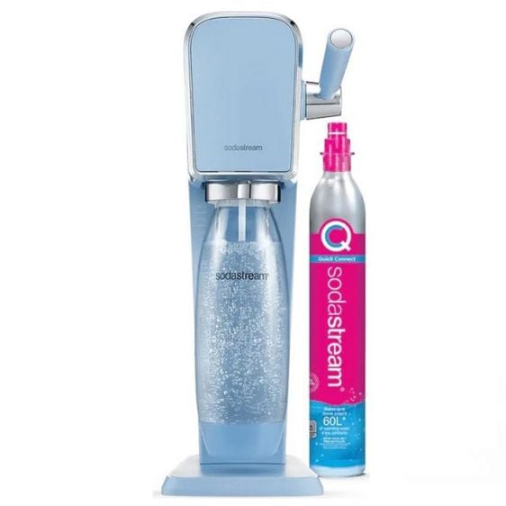 Sodastream Art Soda Machine, Misty Blue