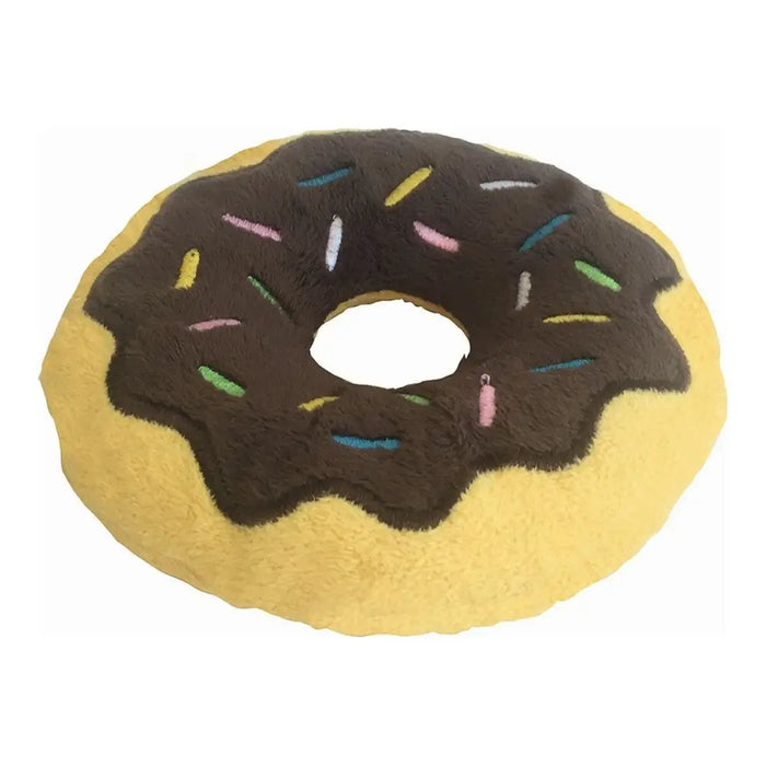 Soft toy for dogs Gloria 3 x 5 x 14 cm Chocolate Donut Brown - Домашни Животни<<<Дом
