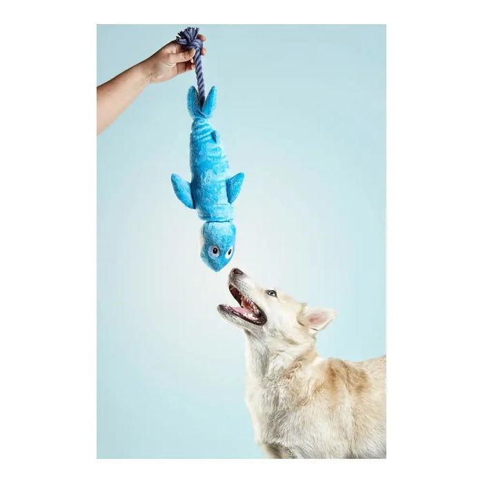 Soft toy for dogs Gloria Clint Blue Polyester polypropylene Shark - Домашни Животни<<<Дом