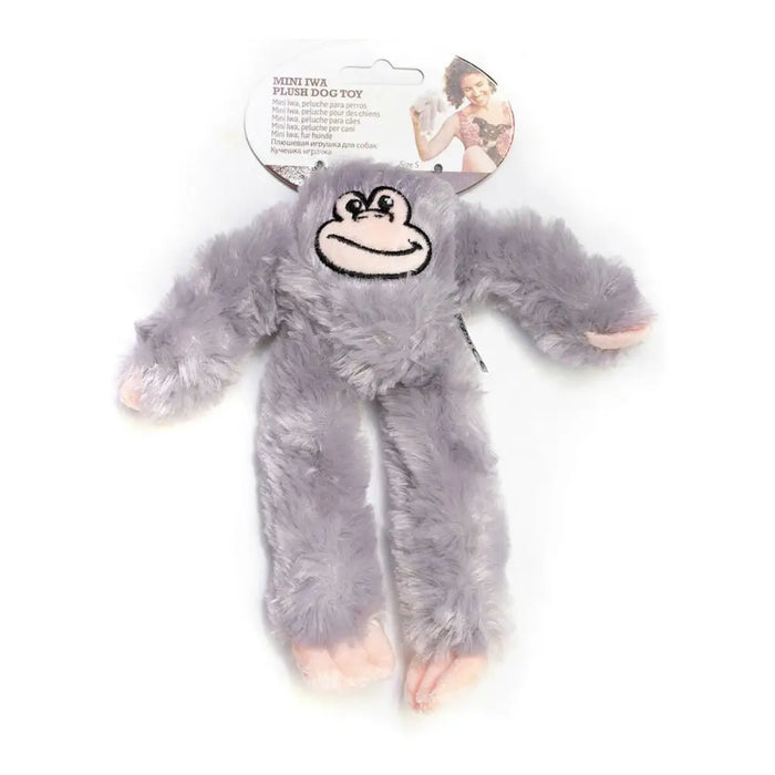 Soft toy for dogs Gloria Iwa Grey Polyester polypropylene Monkey - Домашни Животни<<<Дом