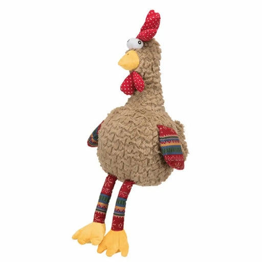 Soft toy for dogs Trixie Polyester Plush Paper Crunch Rooster 60 cm - Домашни Животни<<<Дом