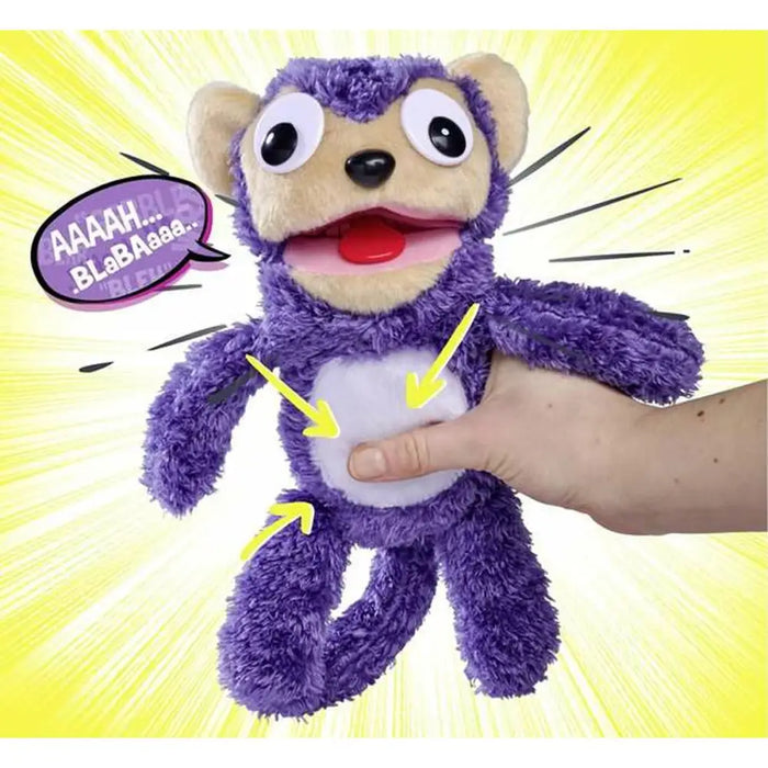 Soft toy with sounds Simba Screamerz Monkey 30 cm Purple - Играчки И Игри<<<Играчки костюми<<<BigBuy&&&Кукли и плюшени