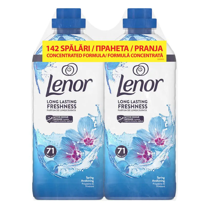 SOFTENER 2X1.491L 142 WASHED SPRING LENOR - Почистващи препарати<<<Домашни потреби<<<Кухня<<<Praktiker