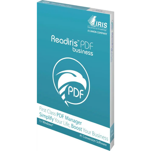 Software Readiris PDF 22 Business 1 Lic WIN - BOX electronic license - Office & Desktop & Bussiness