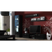 SOHO 1 furniture set (RTV180 cabinet + S1 cabinet + shelves) Black/Black gloss - Modern wall unitsMES-NOW<<<Wall