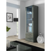 SOHO 1 set (RTV180 cabinet + S1 cabinet + shelves) Grey/Gloss grey - Modern wall unitsMES-NOW<<<Wall UnitsMES<<<ActionPL