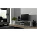 SOHO 5 set (RTV180 cabinet + Wall unit + shelves) White/Grey gloss - Modern wall unitsMES-NOW<<<Wall UnitsMES<<<ActionPL