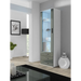 SOHO 7 set (RTV140 cabinet + S1 cabinet + shelves) White / Gloss grey - Modern wall unitsMES-NOW<<<Wall
