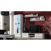 SOHO 8 set (RTV180 cabinet + S6 + shelves) White / White glossy - Modern wall unitsMES-NOW<<<Wall UnitsMES<<<ActionPL