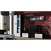 SOHO 8 set (TV180 cabinet + S6 + shelves) Black / White gloss - Modern wall unitsMES-NOW<<<Wall UnitsMES<<<ActionPL