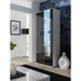 SOHO 8 set (TV180 cabinet + S6 + shelves) White / Black gloss - Modern wall unitsMES-NOW<<<Wall UnitsMES<<<ActionPL