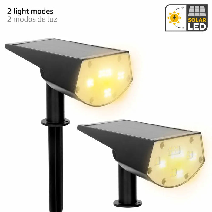 Solar lamp Aktive 11 x 29 x 15 cm (6 Units) - Декорация и Осветление<<<Дом Градина<<<BigBuy&&&Соларно