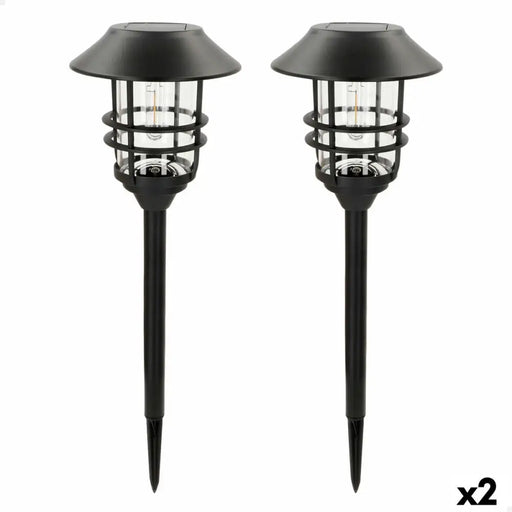 Solar lamp Aktive 17 x 58 x 17 cm (2 Units) - Декорация и Осветление<<<Дом Градина<<<BigBuy&&&Соларно