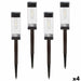 Solar lamp Aktive 6 x 55 x 6 cm (4 Units) - Декорация и Осветление<<<Дом Градина<<<BigBuy&&&Соларно
