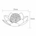 Solar lamp Galix Waterlily 25 cm - Декорация и Осветление<<<Дом Градина<<<BigBuy&&&Соларно осветление<<<Декорация и