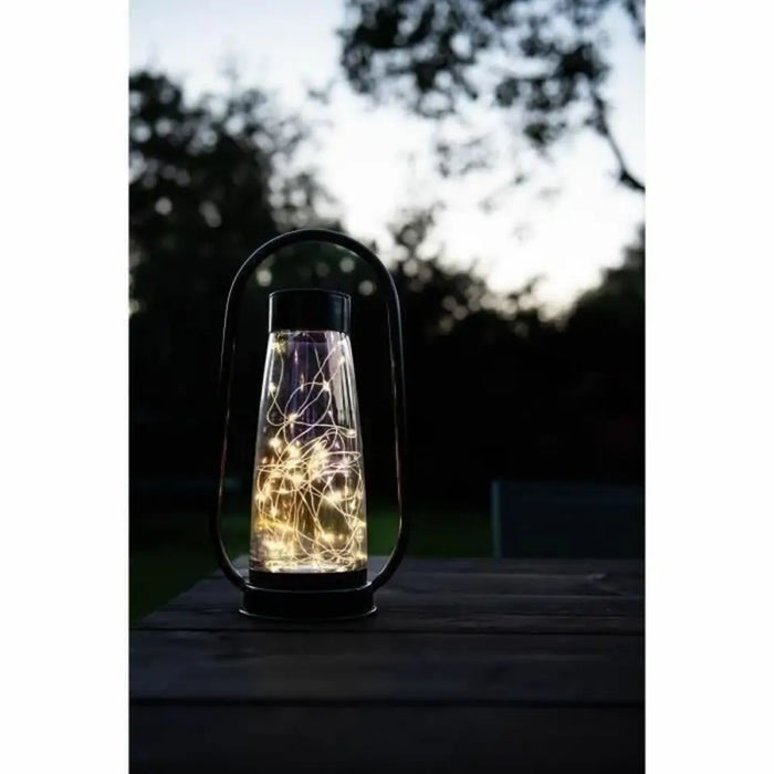 Solar lamp Garden ID Black - Декорация и Осветление<<<Дом Градина<<<BigBuy&&&Соларно осветление<<<Декорация и