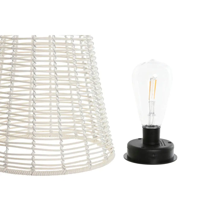 Solar lamp Home ESPRIT White 35 x 35 x 76 cm - Декорация и Осветление<<<Дом Градина<<<BigBuy&&&Соларно