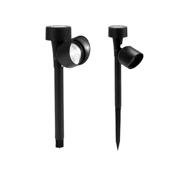 Solar lamp Ibergarden Black 12 x 26 x 5,5 cm (24 Units) - Декорация и Осветление<<<Дом Градина<<<BigBuy&&&Соларно