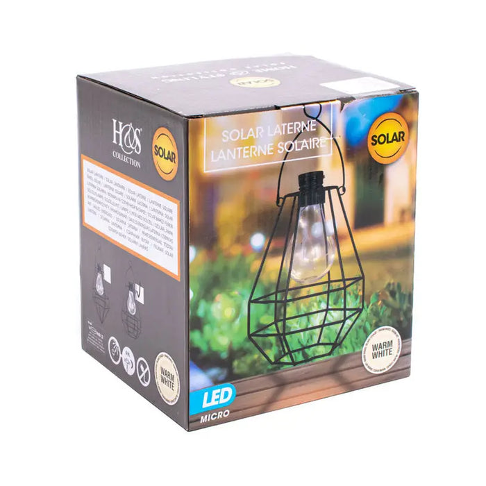 SOLAR LAMP LANTERN 512000270 - Шатри<<<Чадъри сенници и шатри<<<Градина<<<Praktiker&&&Шатри<<<Градински