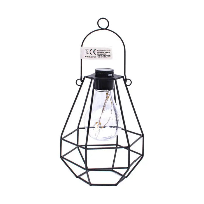 SOLAR LAMP LANTERN 512000270 - Шатри<<<Чадъри сенници и шатри<<<Градина<<<Praktiker&&&Шатри<<<Градински