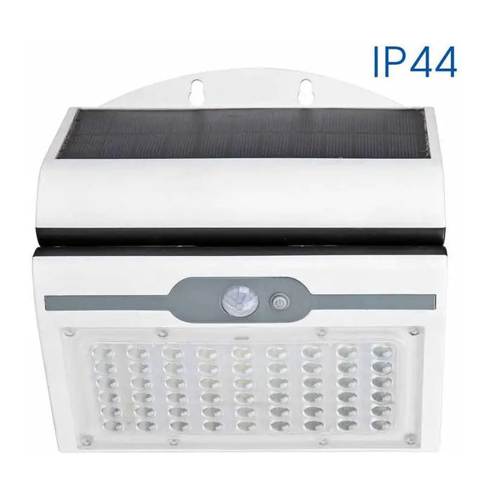 SOLAR LED SPOTLIGHT WITH SENSOR 4W 4000K IP44 WHITE VIVALUX FOLD - Соларни прожектори<<<Външно